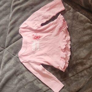 Baby girl long sleeve shirt